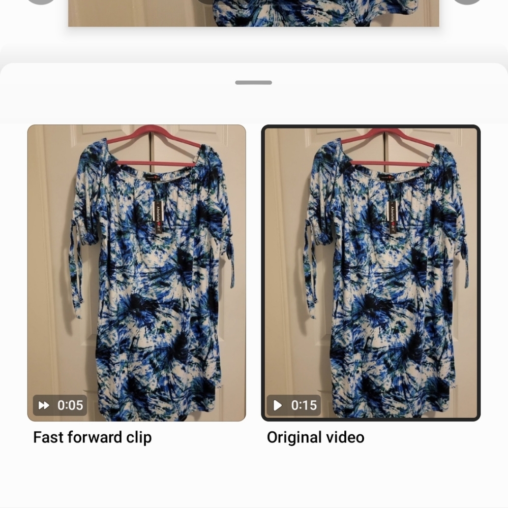 Off shoulder dress